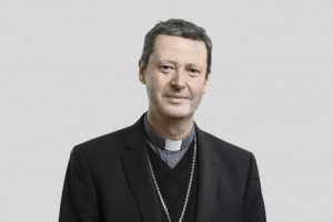Mgr Didier BERTHET, évêque de Saint-Dié. 